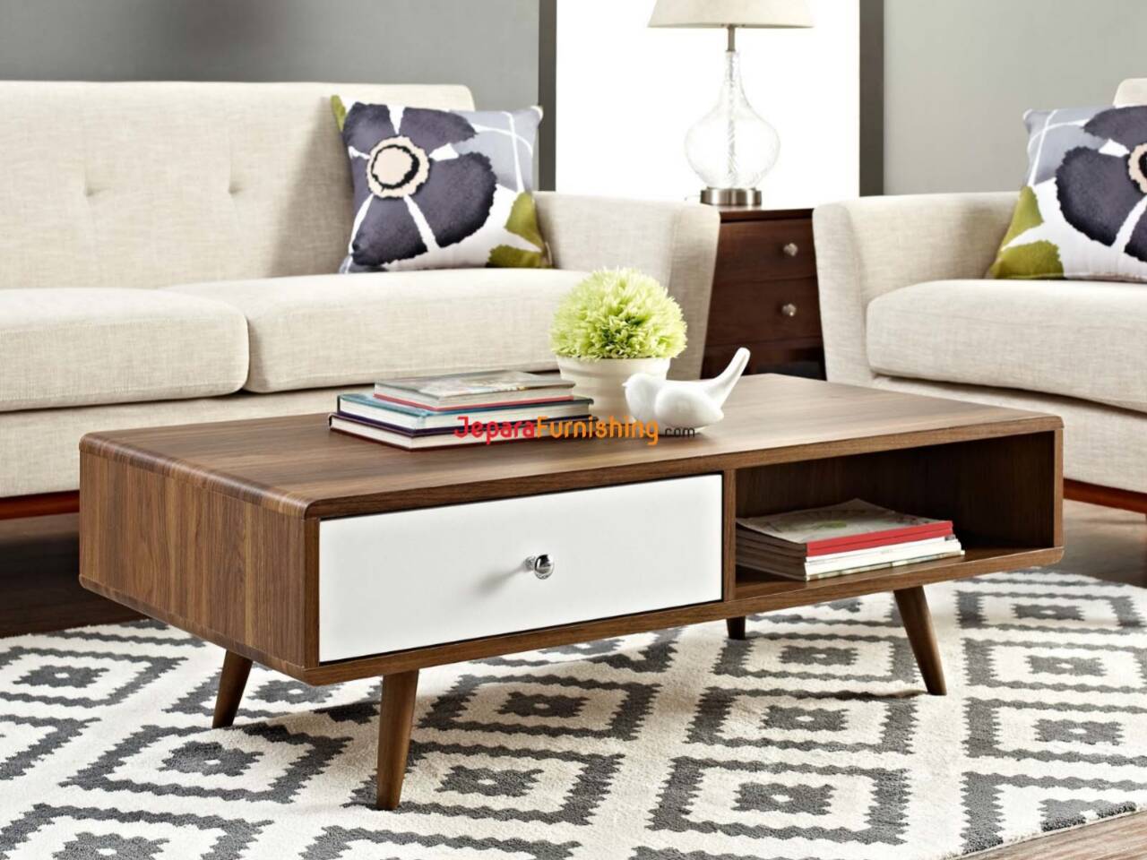 meja kopi, coffee table, meja caffee, meja cafe, meja tamu, meja ruang tamu, meja tamu laci, meja laci