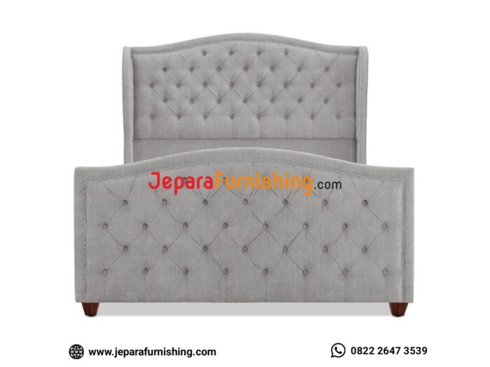 dipan minimalis, dipan tempat tidur, tempat tidur kayu jati, tempat tidur lapis kain, tempat tidur minimalis, tempat tidur modern, terra tempat tidur