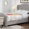 TEMPAT TIDUR SHINY SILVER GREY QUEEN SIZE (3) dipan minimalis, dipan tempat tidur, tempat tidur kayu jati, tempat tidur lapis kain, tempat tidur minimalis, tempat tidur modern, terra tempat tidur