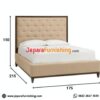Tempat Tidur Minimalis TERRA - Kayu Jati - Queen Size Tempat Tidur Minimalis TERRA - Kayu Jati, tempat tidur kayu jati, tempat tidur minimalis