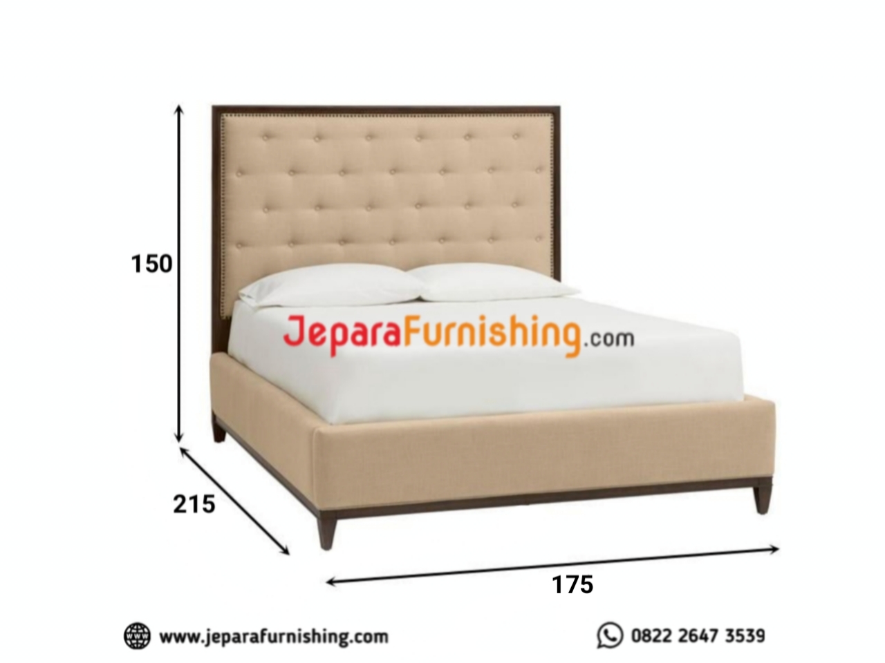 Dipan - Tempat Tidur 9 Tempat Tidur Minimalis TERRA - Kayu Jati, tempat tidur kayu jati, tempat tidur minimalis