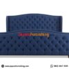 Tempat Tidur Shiny - Blue Sapphire - King Size (2) dipan minimalis, dipan tempat tidur, tempat tidur kayu jati, tempat tidur lapis kain, tempat tidur minimalis, tempat tidur modern, terra tempat tidur