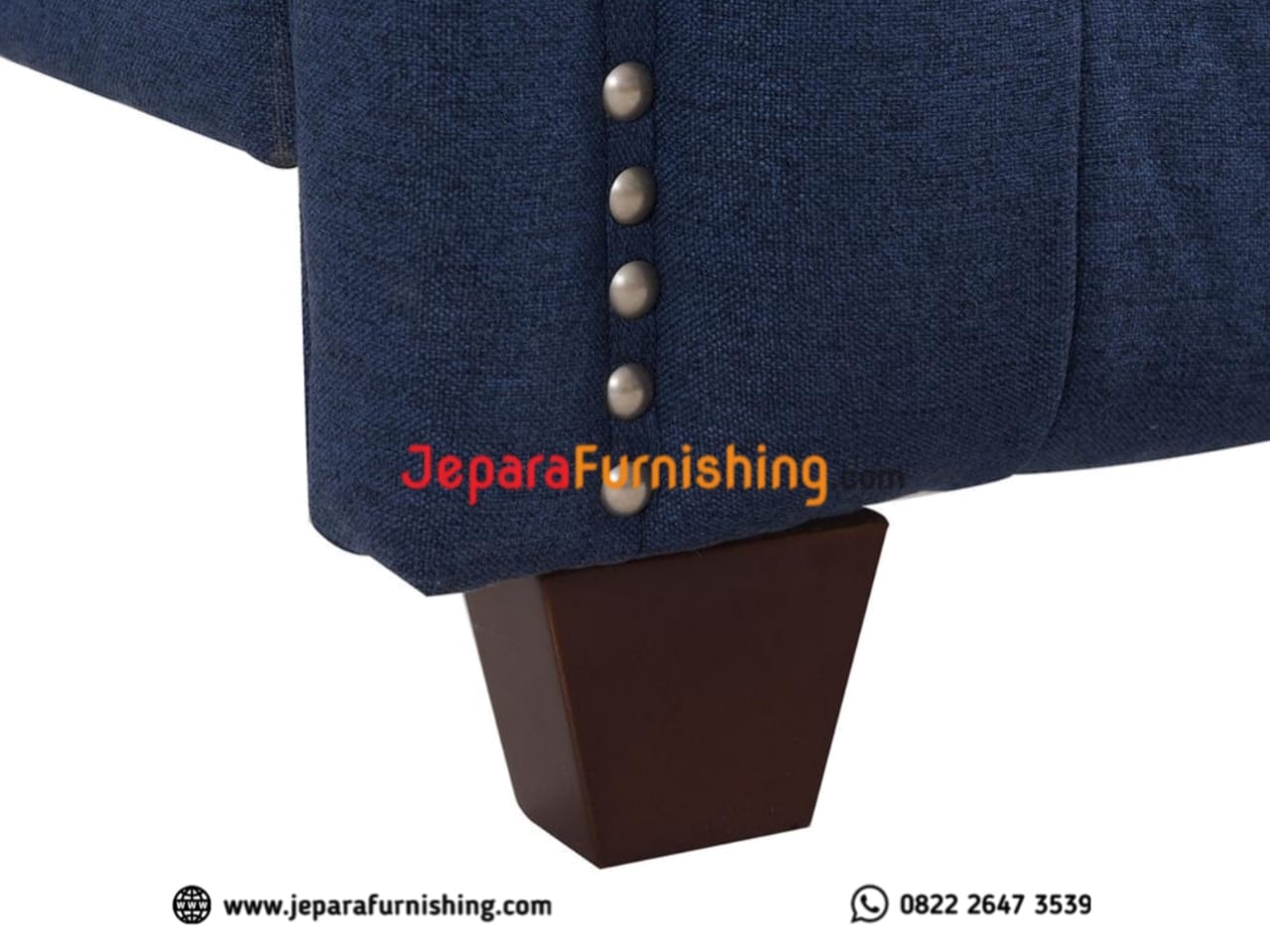 tempat tidur minimalis SHINY blue sapphire queen size (3)