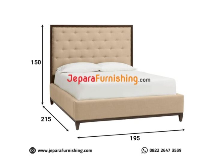 Tempat Tidur Minimalis TERRA - Kayu Jati, tempat tidur kayu jati, tempat tidur minimalis