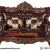 2 Dudukan Sofa Ruang Tamu Mewah Espresso - Kayu Jati 2 Dudukan Sofa Ruang Tamu Mewah Espresso - Kayu Jati