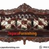 3 Dudukan Sofa Ruang Tamu Mewah Espresso - Kayu Jati 3 Dudukan Sofa Ruang Tamu Mewah Espresso - Kayu Jati