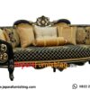 3 Sofa Ruang Tamu Victoria Curved Gold on Black 3 Sofa Ruang Tamu Victoria Curved Gold on Black