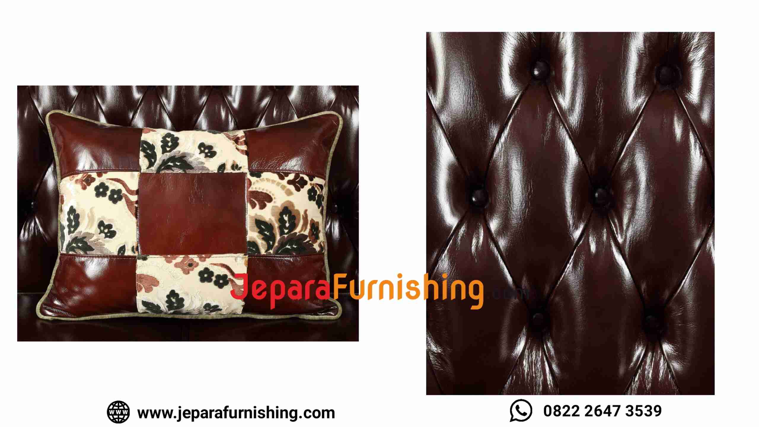 Bantal Sofa Ruang Tamu Mewah Espresso - Kayu Jati Bantal Sofa Ruang Tamu Mewah Espresso - Kayu Jati