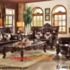 Set-Sofa-Ruang-Tamu-Mewah-Espresso-Kayu-Jati Set Sofa Ruang Tamu Mewah Espresso - Kayu Jati