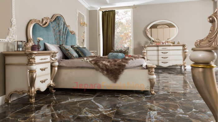Furniture Jepara - JeparaFurnishing.com 131 Set Tempat Tidur Mewah PORSCHA Exclusive