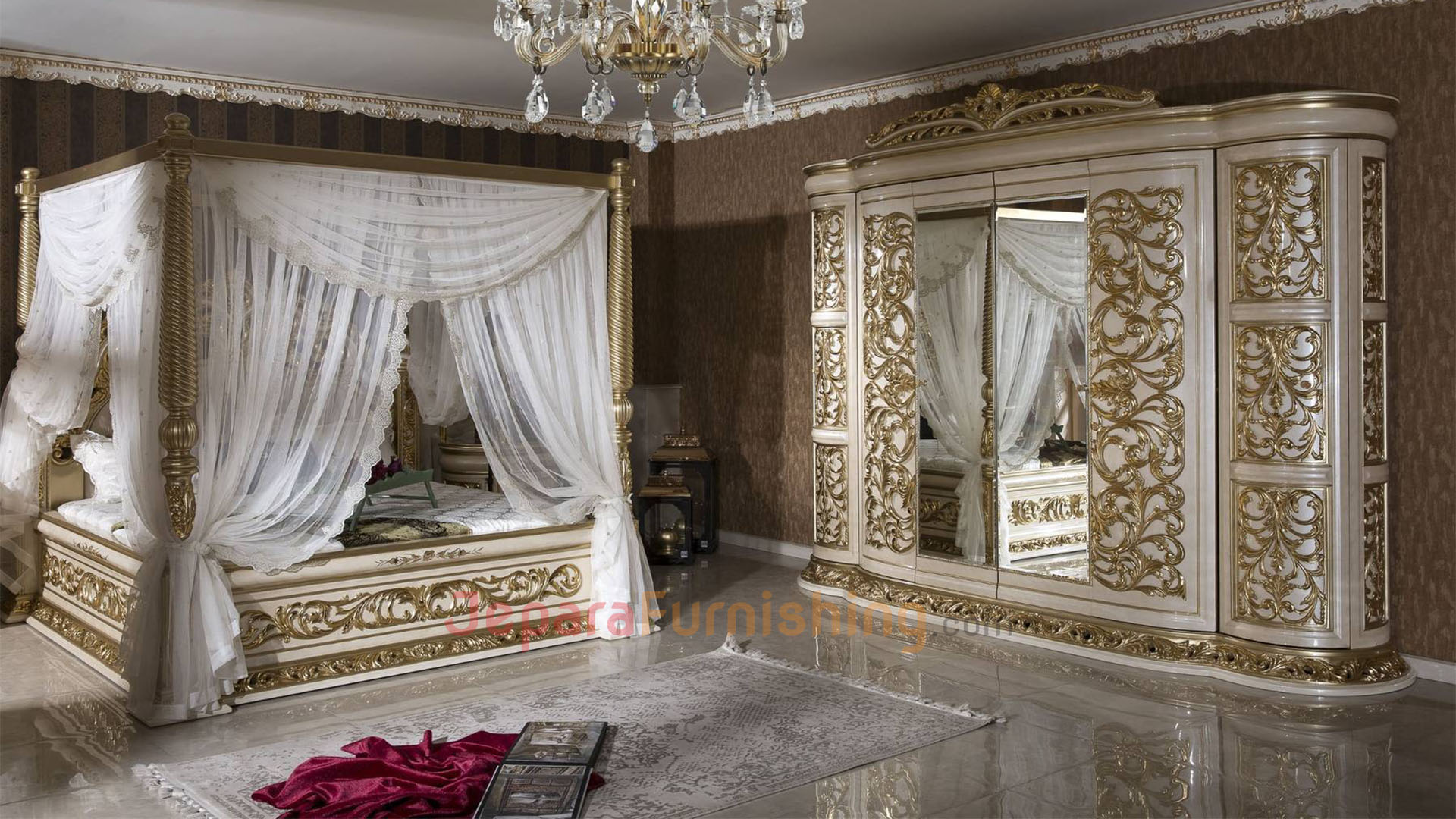 Set Tempat Tidur Mewah SUPRINCESS CANOPY 1