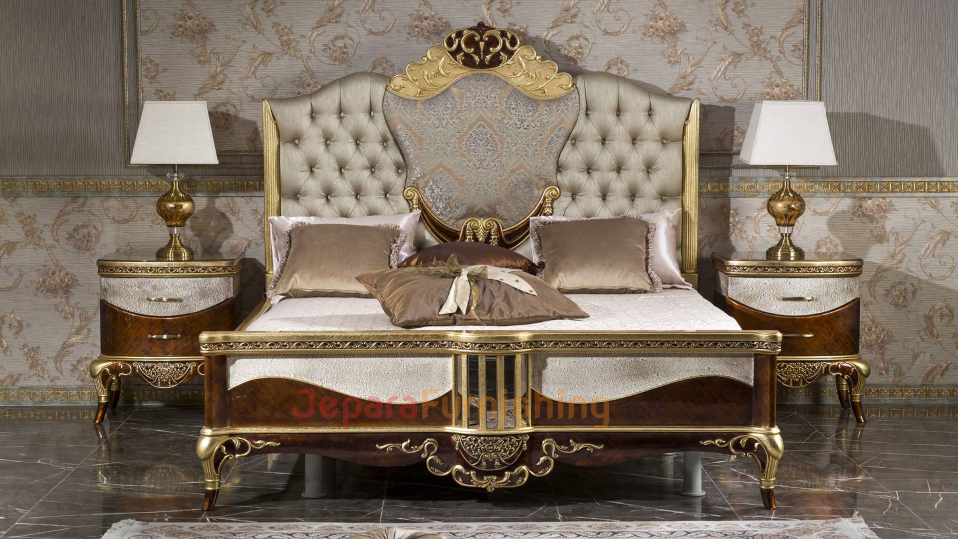 Set Tempat Tidur Mewah Classic 8 Set Tempat Tidur Mewah Viro Exclusive Classic Bed