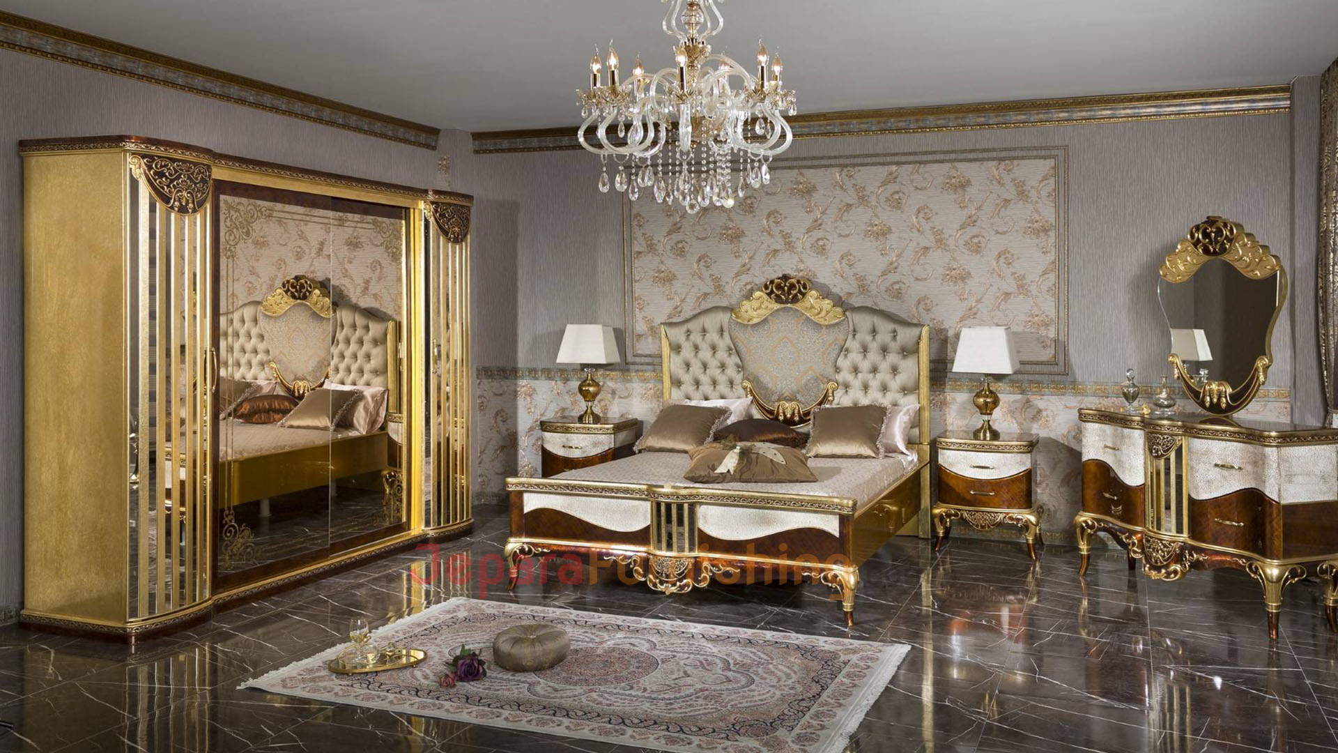 Set Tempat Tidur Mewah Viro Exclusive Classic