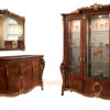 Lemari Hias dan Buffet Mewah Delisa Classic Kayu Jati Lemari Hias dan Buffet Mewah Delisa Classic Kayu Jati