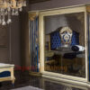 Lemari Tempat Tidur Mewah Viro Exclusive Classic - Blue dan Ivory Lemari Tempat Tidur Mewah Viro Exclusive Classic - Blue dan Ivory
