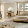 Set Tempat Tidur Mewah Golden Scarf on White - Kamar Set