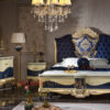 Set Tempat Tidur Mewah Viro Exclusive Classic - Blue Set Tempat Tidur Mewah Viro Exclusive Classic - Blue