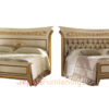 Tempat Tidur Mewah Golden Scarf on White - Set Kamar