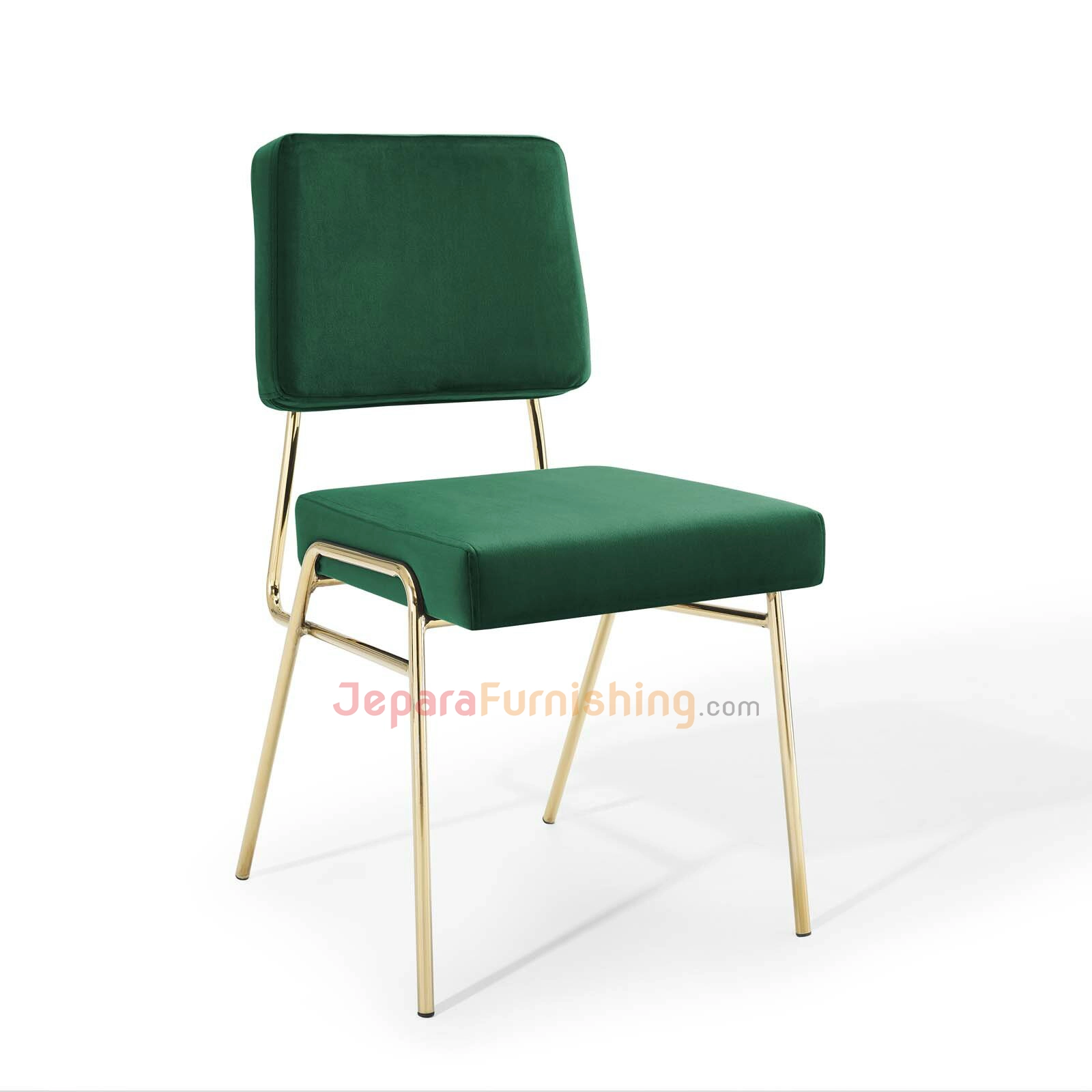 KURSI ALEY GREEN PINE - BESI STAINLESS GOLD 1