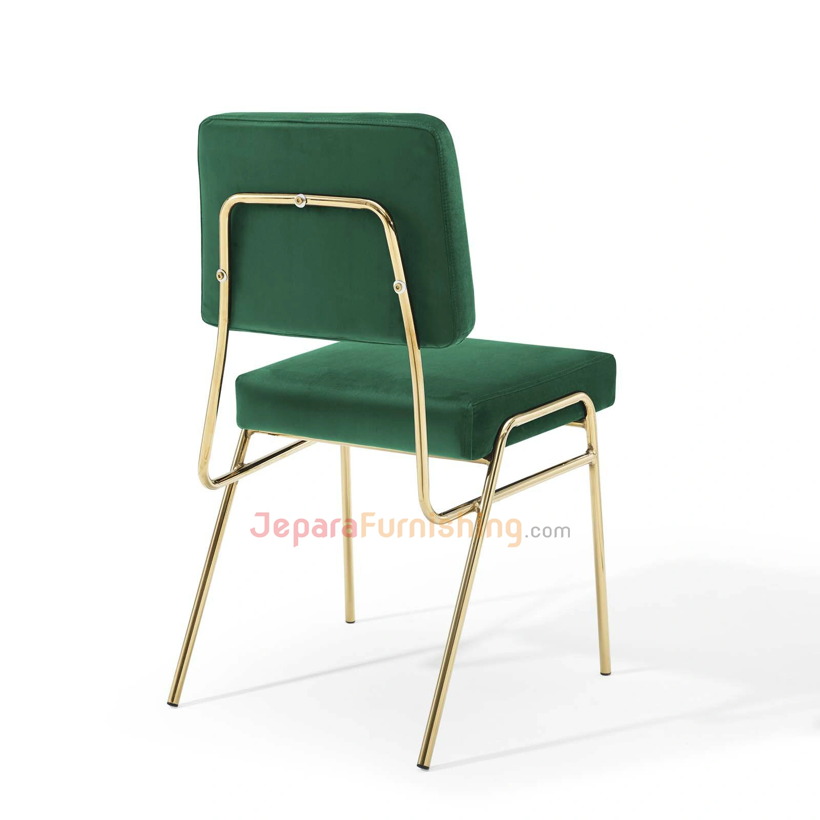 KURSI ALEY GREEN PINE - BESI STAINLESS GOLD 2