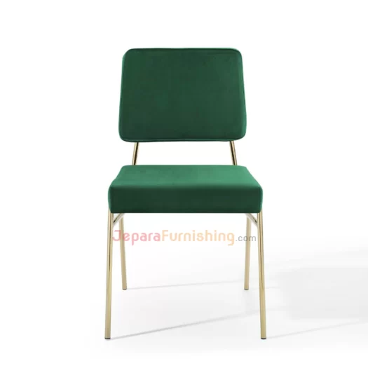 KURSI ALEY GREEN PINE - BESI STAINLESS GOLD 3