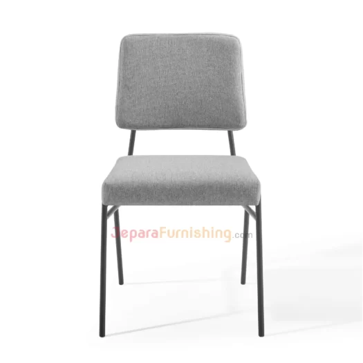 Kursi Cafe Resto Minimalis Besi Aley Gray Nimbus