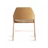 kursi cafe hansa gold brown minimalis modern