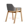 kursi makan cafe dan resto minimalis modern hansa gray rivoli