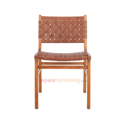 kursi makan minimalis cafe - Herman Cogna Leather