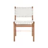 kursi makan minimalis cafe dan resto - Herman White Leather kursi makan minimalis cafe dan resto - Herman White Leather