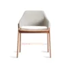 kursi makan minimalis kayu jati - HANSA CLOUD ARMCHAIR