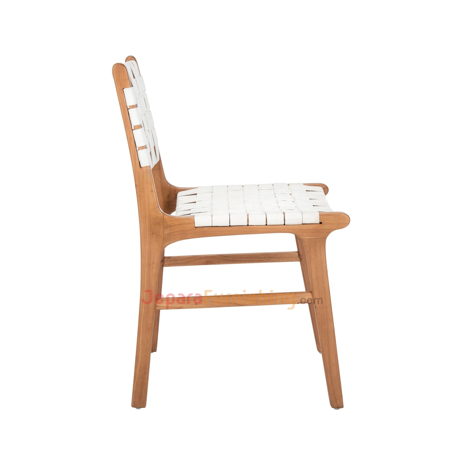 kursi minimalis cafe dan resto - Herman White Leather kursi minimalis cafe dan resto - Herman White Leather