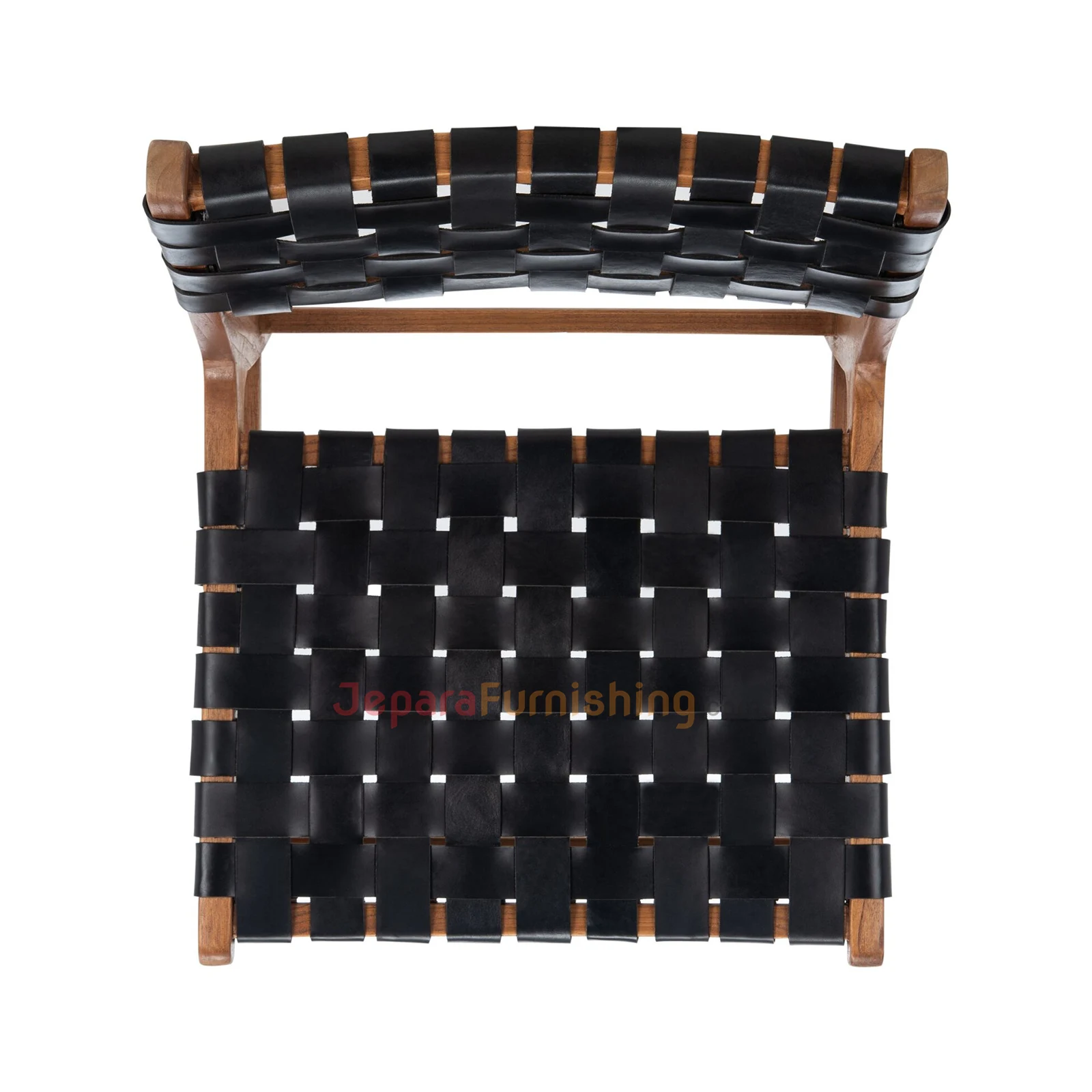 kursi minimalis kayu jati - HERMAN BLACK LEATHER kursi minimalis kayu jati - HERMAN BLACK LEATHER