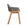 kursi resto minimalis modern hansa gray rivoli