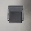 Kursi Besi Minimalis Kania Black Leather (2)