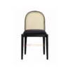 Kursi Makan Minimalis Kayu Jati - Modern Black Ladcer (1)