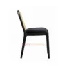 Kursi Makan Minimalis Kayu Jati - Modern Black Ladcer
