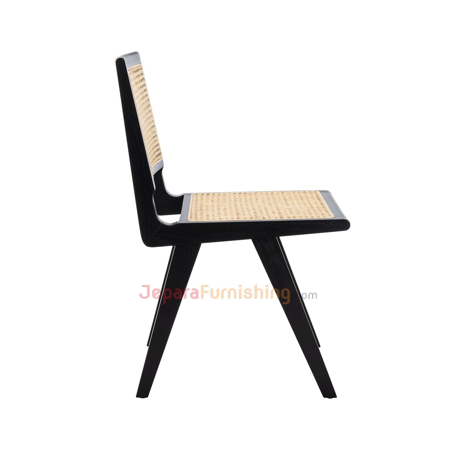 kursi cafe dan resto minimalis hitam - Itcus Rotan