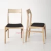 kursi cafe minimalis kayu jati - Isyara White Wash kursi cafe minimalis kayu jati - Isyara White Wash