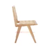 kursi cafe minimalis (natural) - Itcus Rotan