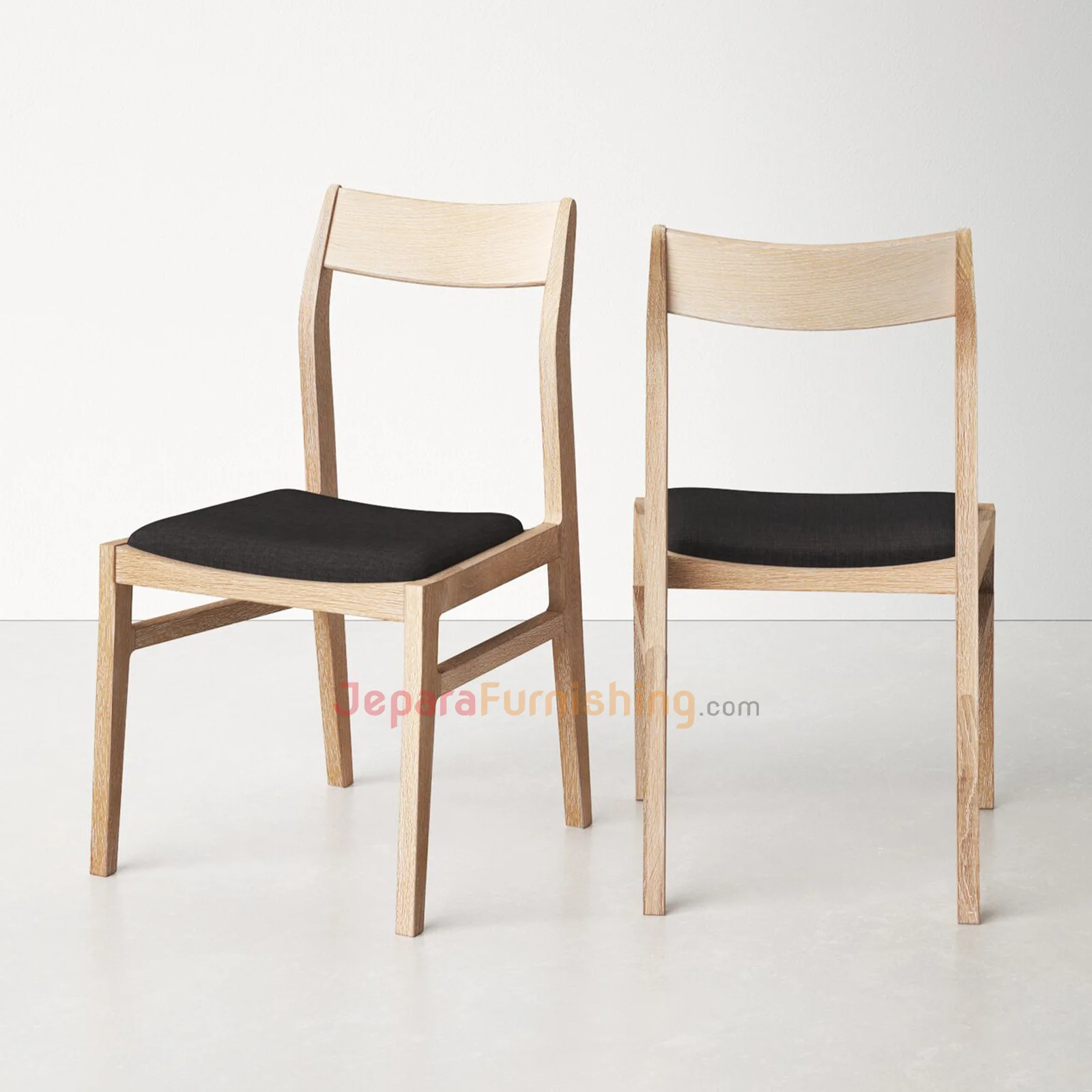 kursi resto minimalis kayu jati - Isyara White Wash kursi resto minimalis kayu jati - Isyara White Wash