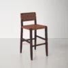 Afian Dark Brown - Kursi Bar Minimalis Kayu Jati Afian Dark Brown - Kursi Bar Minimalis Kayu Jati