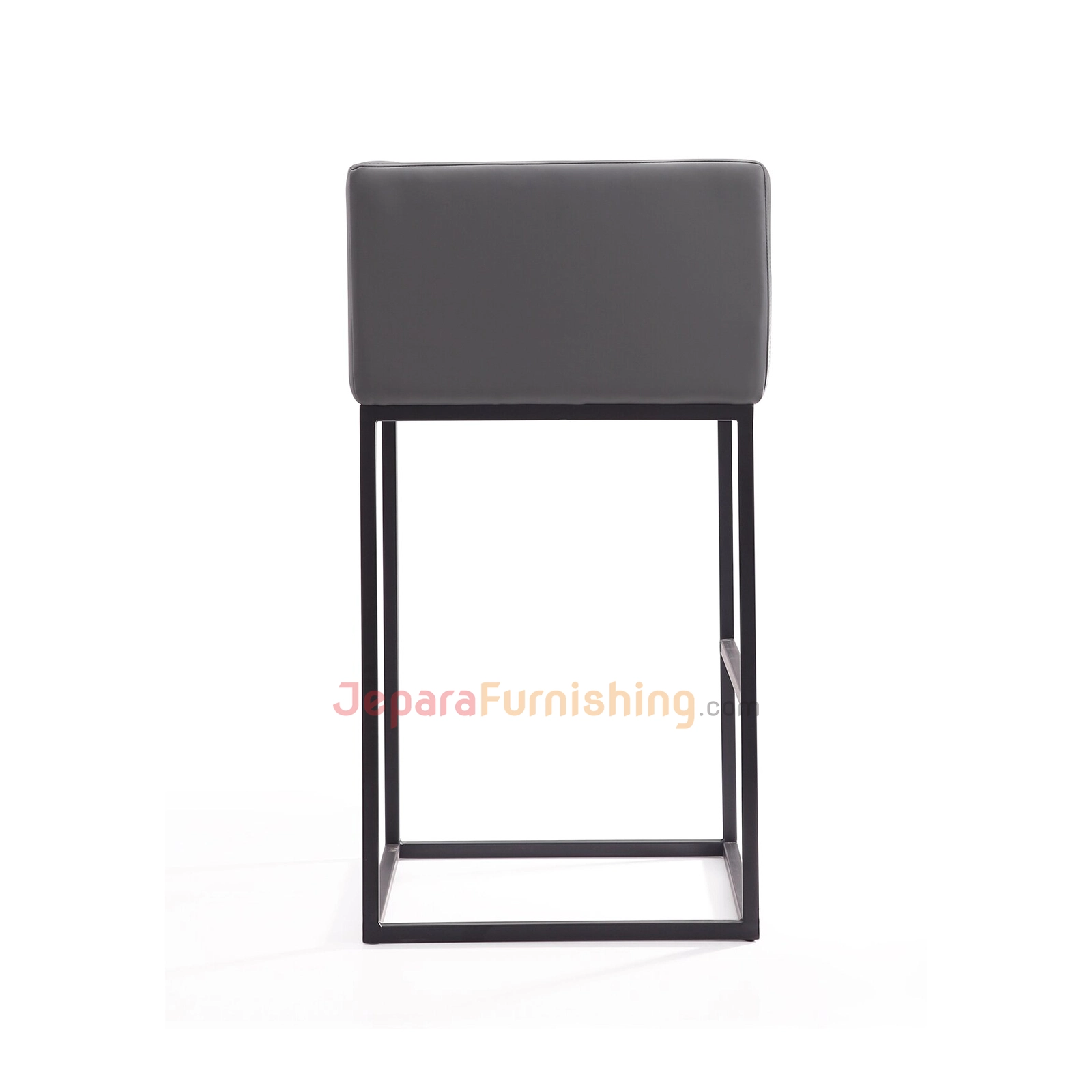 Champion Bar Stool Gray & Black - Kursi Bar Minimalis Besi (3)