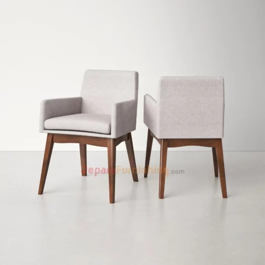 Products 27 Flatron Armchair Beige - Kursi Cafe dan Resto Minimalis Modern