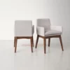 Flatrone Armchair Beige - Kursi Makan Minimalis Flatrone Armchair Beige - Kursi Makan Minimalis