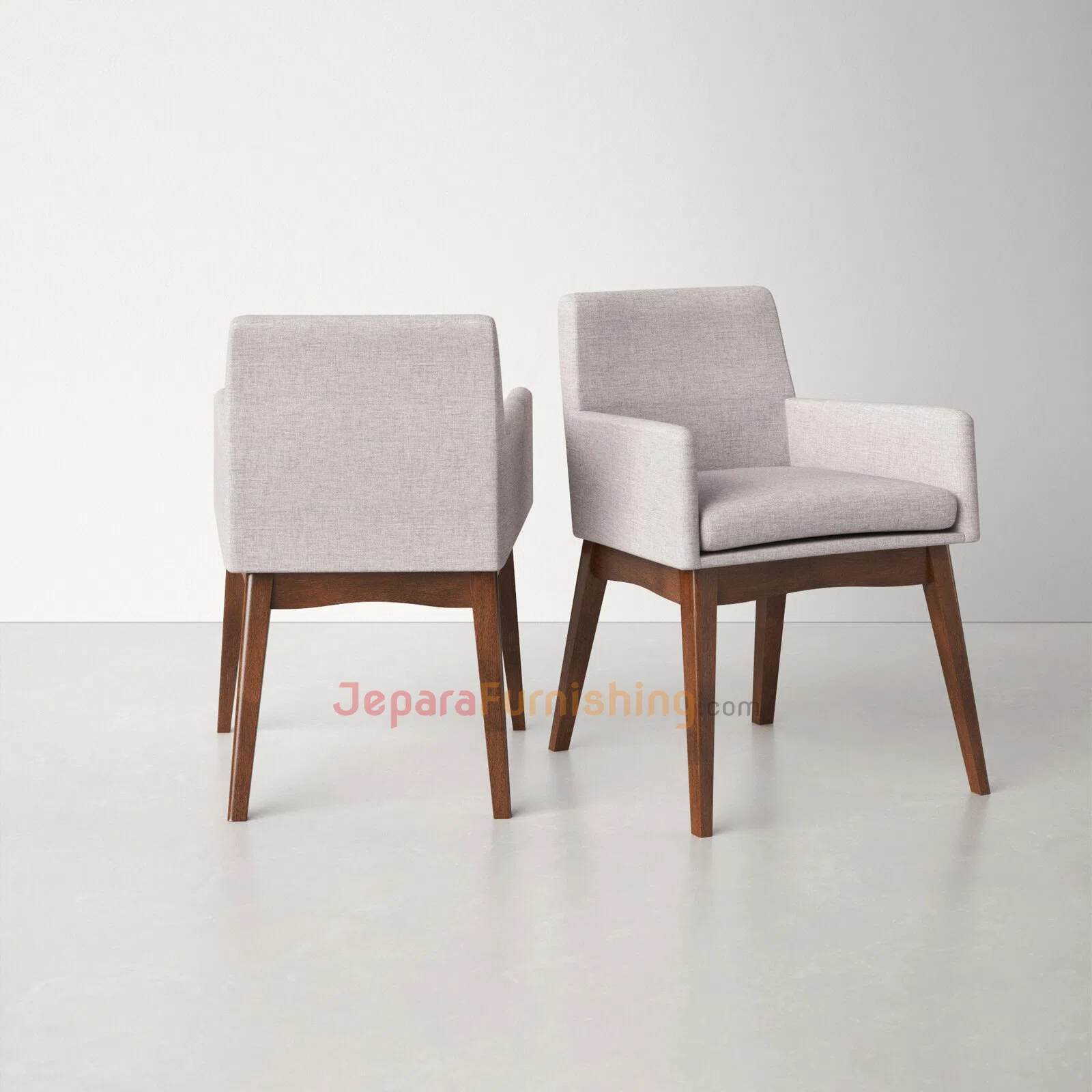 Flatrone Armchair Beige - Kursi Makan Minimalis Flatrone Armchair Beige - Kursi Makan Minimalis
