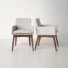 Flatrone Armchair Beige - Kursi Makan Modern Flatrone Armchair Beige - Kursi Makan Modern