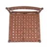 Kulit Kursi Makan Minimalis Siva Brown Leather (Walnut) Kulit Kursi Makan Minimalis Siva Brown Leather (Walnut)