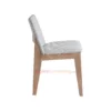 Kursi Cafe Minimalis Modern - Ohani Light Gray
