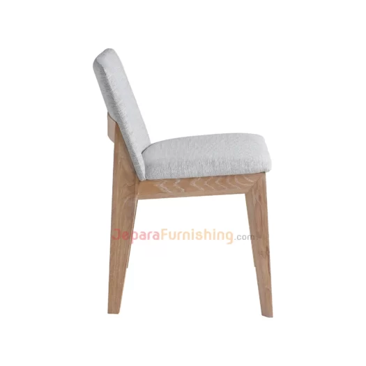 Kursi Cafe Minimalis Modern - Ohani Light Gray